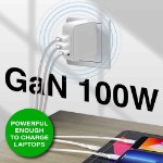 Laser 100W GaN USB-C and USB-A Wall Charger - Packshot 5