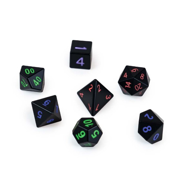 Atrix - Tabletop - RPG 7-Set LED Dice - Packshot 1