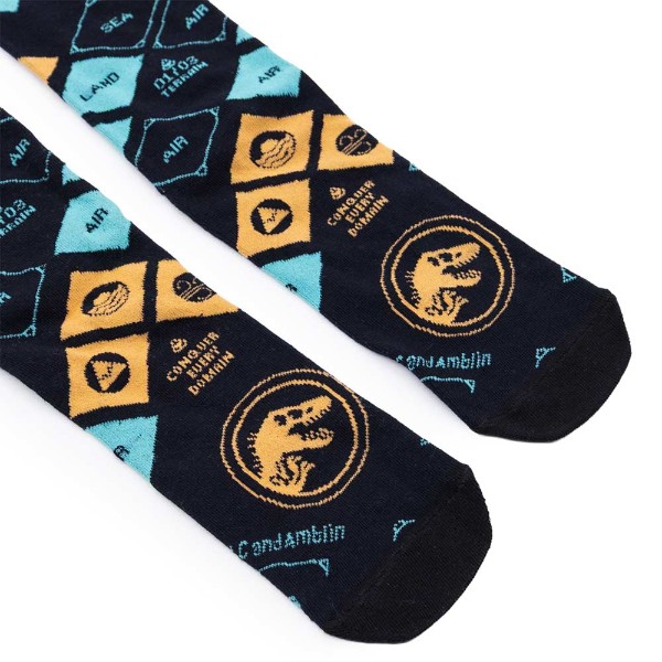 Jurassic Park - Conquer Every Domain Crew Socks - Packshot 4