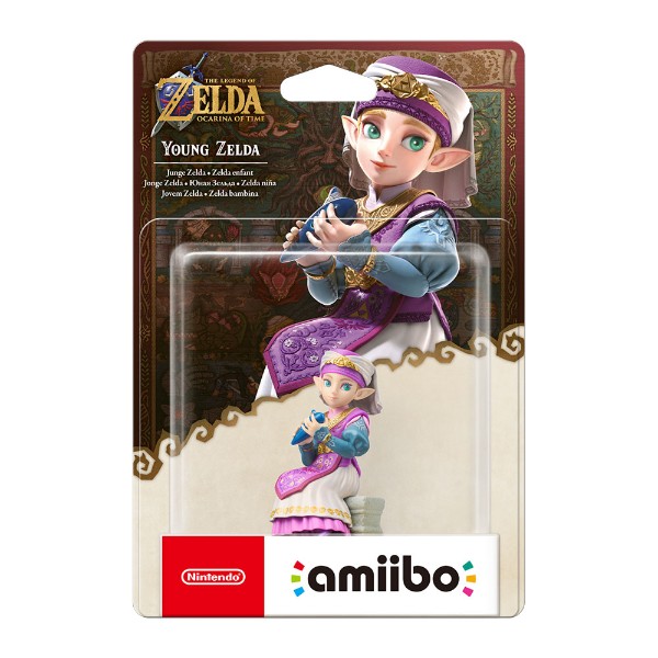 Nintendo amiibo (The Legend of Zelda: Ocarina of Time) - Young Zelda Character Figure - Packshot 1