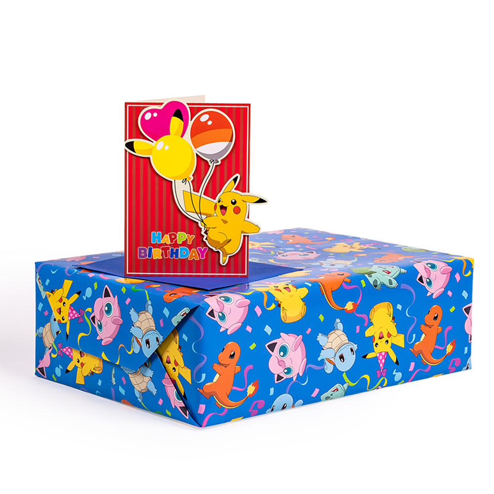 Pokemon - Pokemon All Over Print Wrapping Paper - Packshot 3