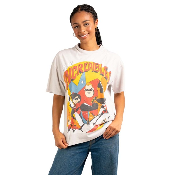 Disney - The Incredibles - Retro Incredibles Oversized T-Shirt - Packshot 3