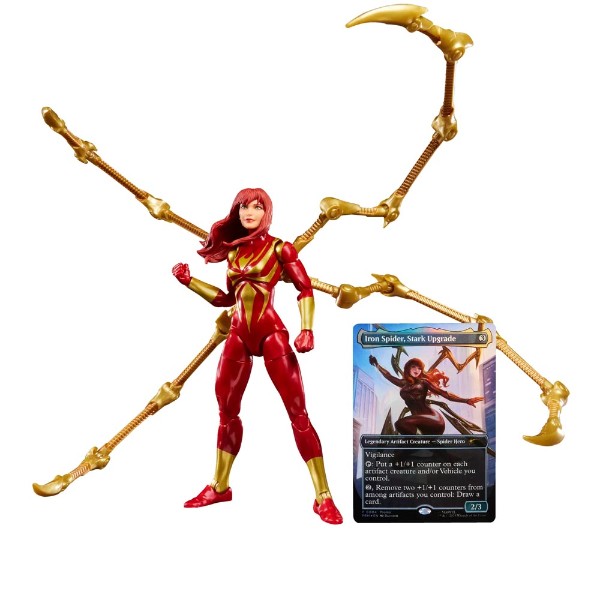 Marvel x Magic: The Gathering - Mary Jane Watson (Iron Spider) Marvel Legends Action Figure - Packshot 1