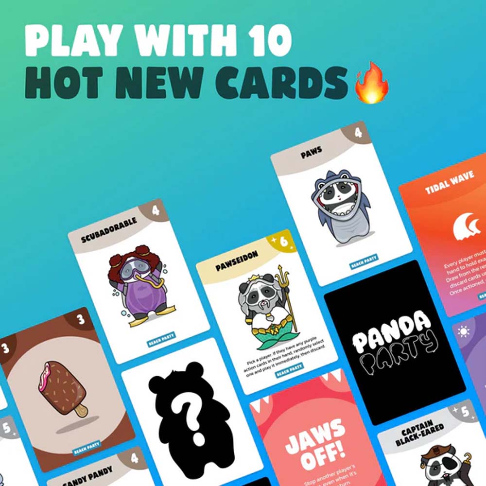 Panda Party - Beach Party Bambooster Expansion - Packshot 2