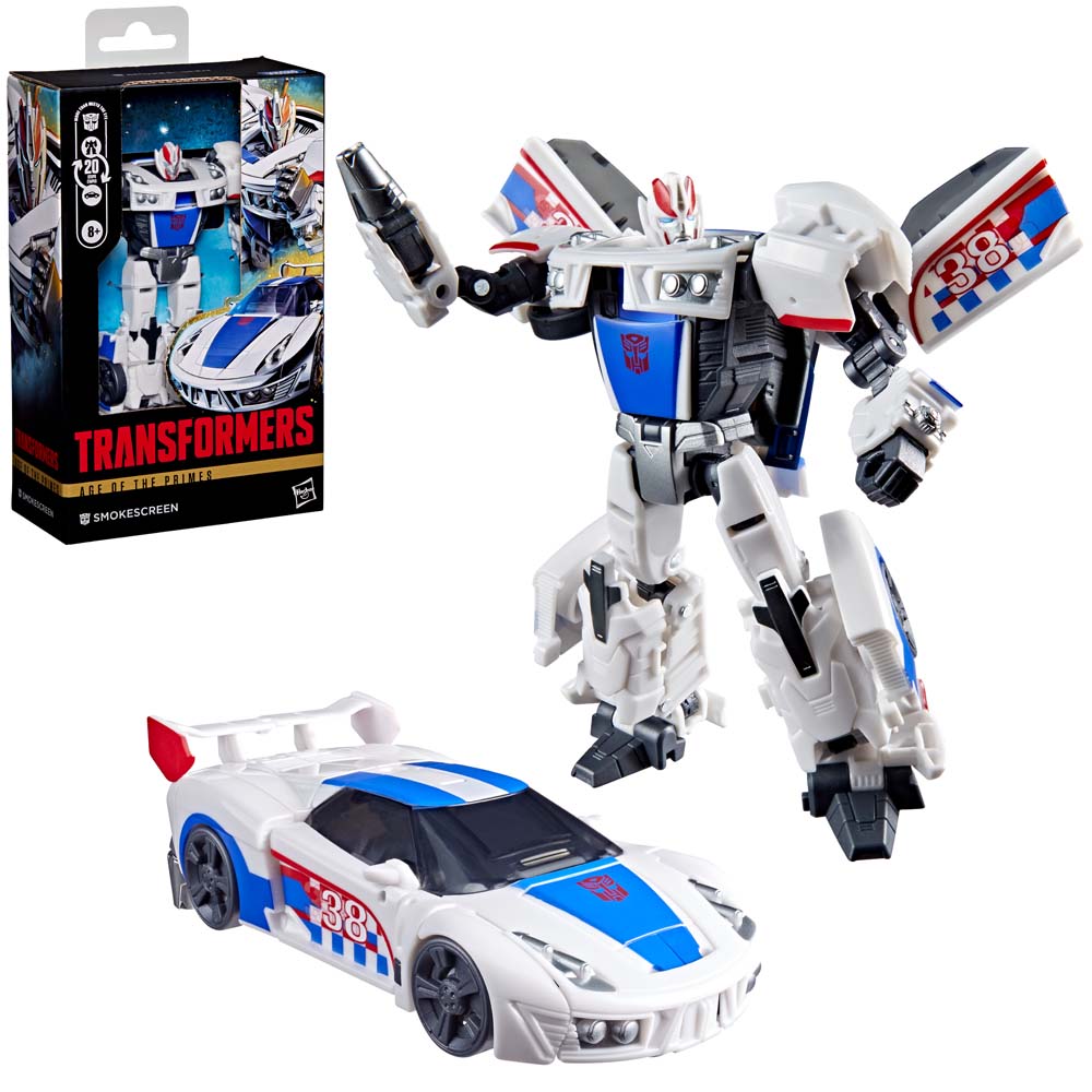Transformers - Smokescreen Deluxe Class Action Figure - Packshot 5