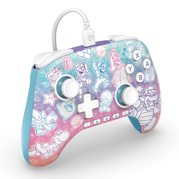 PowerA - Advanced Wired Controller for Nintendo Switch 2 - Mushroom Kingdom - Packshot 3
