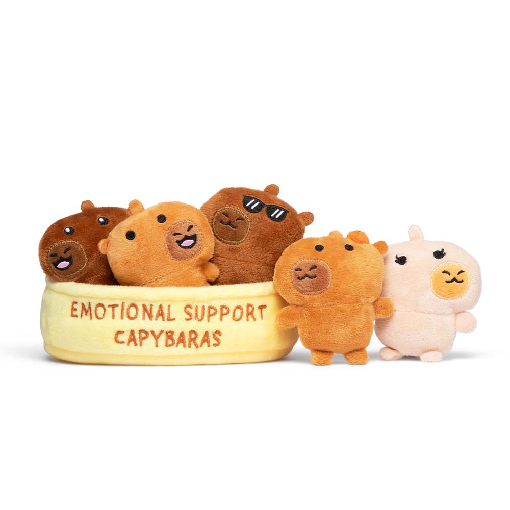 Emotional Support Capybaras Plush Set - Packshot 2