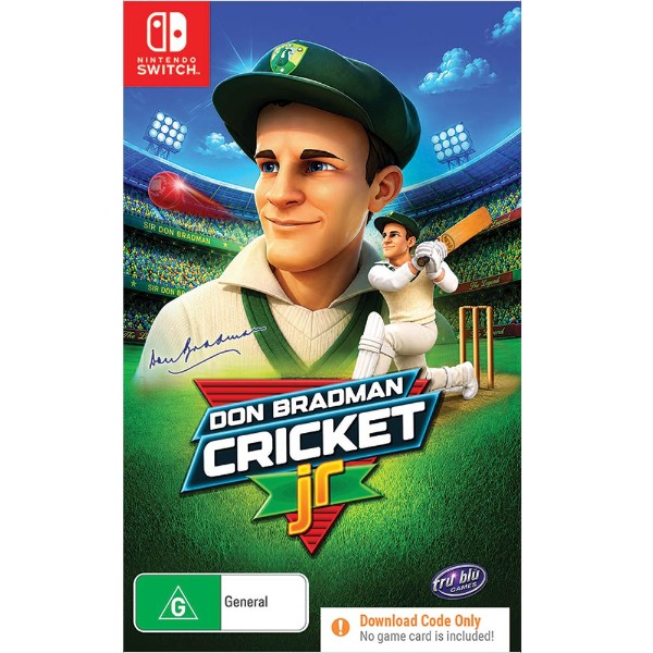 Don Bradman: Cricket Jr (Code-In-A-Box) - Packshot 1
