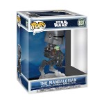 Star Wars - The Mandalorian & Grogu - The Mandalorian with Grogu in Imperial Remnant AT-RT Deluxe Pop! Ride - Packshot 2