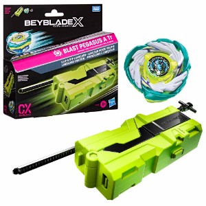 Beyblade X – Blast Pegasus A Tr Clip & Rip Launcher Set