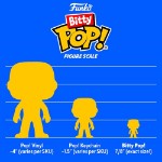 Jurassic Park - Mr. DNA Bitty Pop! 4-Pack - Packshot 4