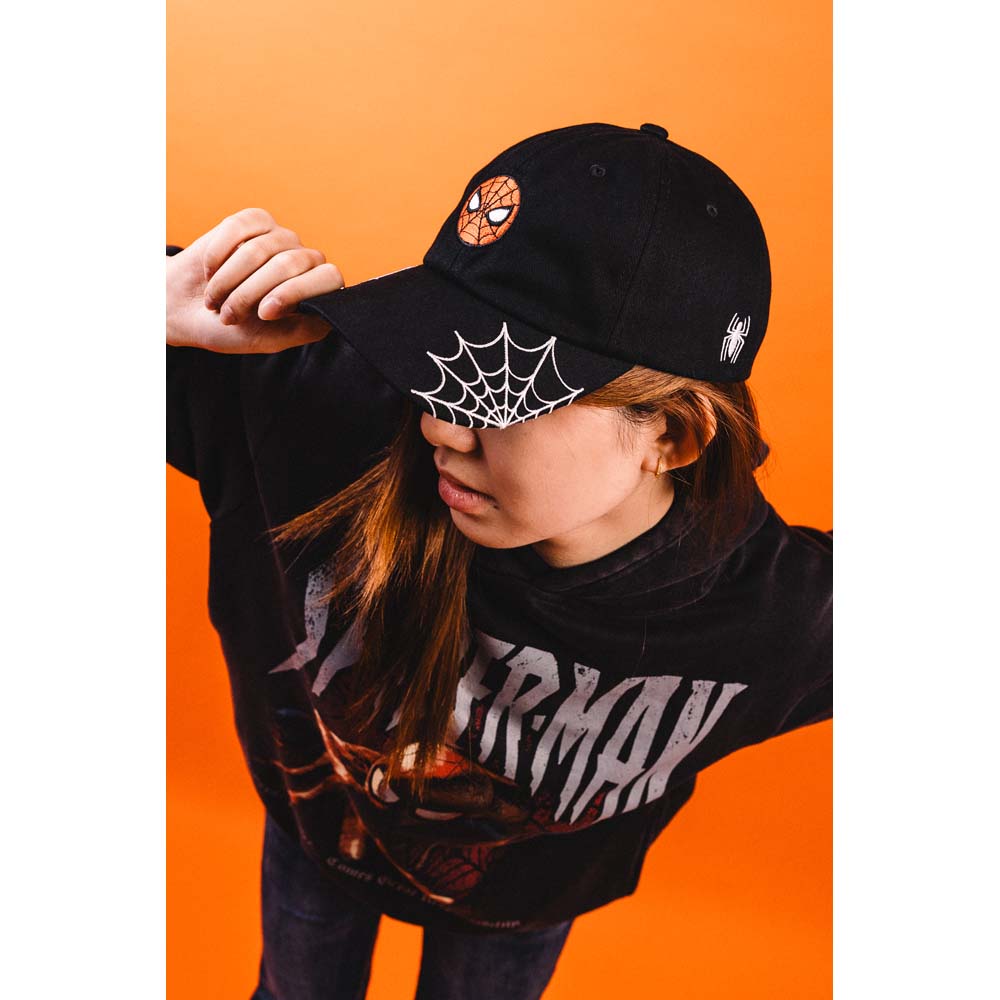 Marvel - Spider-Man - Spider Web Dad Cap By Flexfit Yupoong - Packshot 4