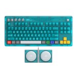 8BitDo Retro 87 Mechanical Keyboard - Clear Blue - Packshot 1