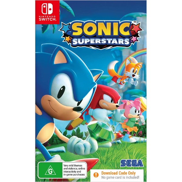 Sonic Superstars (Code-In-A-Box) - Nintendo Switch - EB Games