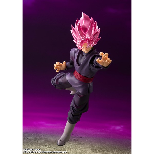 Dragon Ball Super - Goku Black Super Saiyan Rose S.H.Figuarts Action Figure - Packshot 4