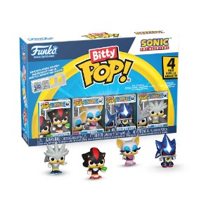 Sonic the Hedgehog - Shadow with Emerald Bitty Pop! Vinyl 4-Pack