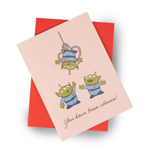 Pixar - Toy Story - You Have Been Chosen Valentine's Day Greeting Card - Packshot 1