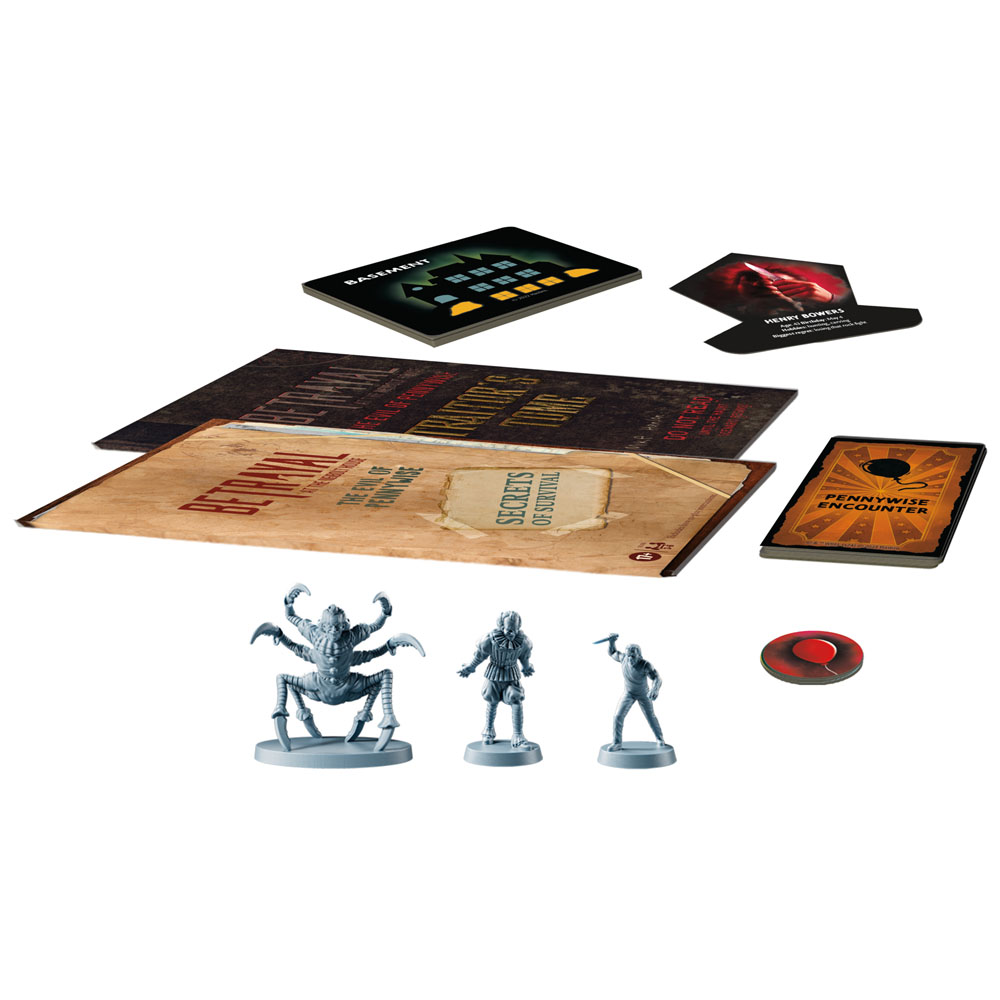 Betrayal at the Neibolt House: The Evil of Pennywise Boardgame - Packshot 3