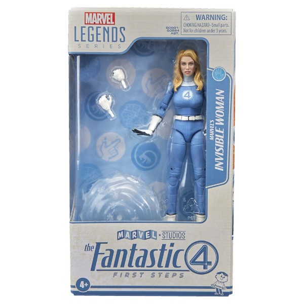 Marvel - The Fantastic Four: First Steps - Legends Series Invisible Woman Action Figure - Packshot 6