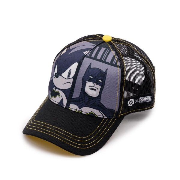 DC X Sonic the Hedgehog - Shadow & Batman Trucker Cap - Packshot 1