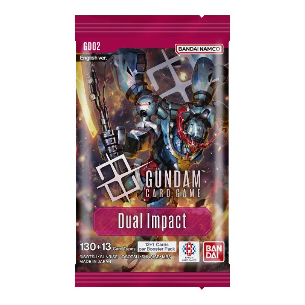 Gundam - TCG - Dual Impact [GD02] Booster - Packshot 1