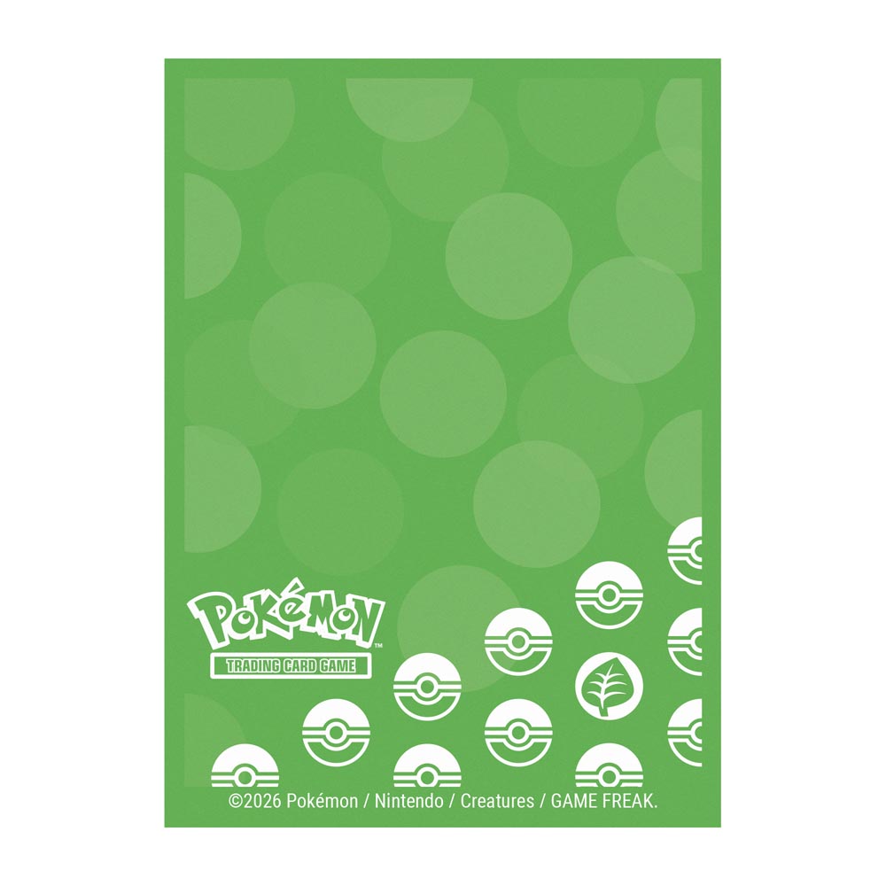 Pokemon - TCG - Energy Deck Protector Sleeves - Grass - Packshot 2