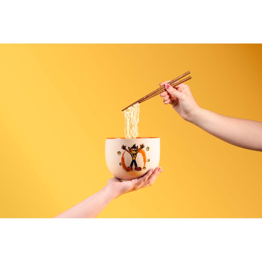 Crash Bandicoot – Crash Wumpa Ramen Bowl with Chopsticks - Packshot 3