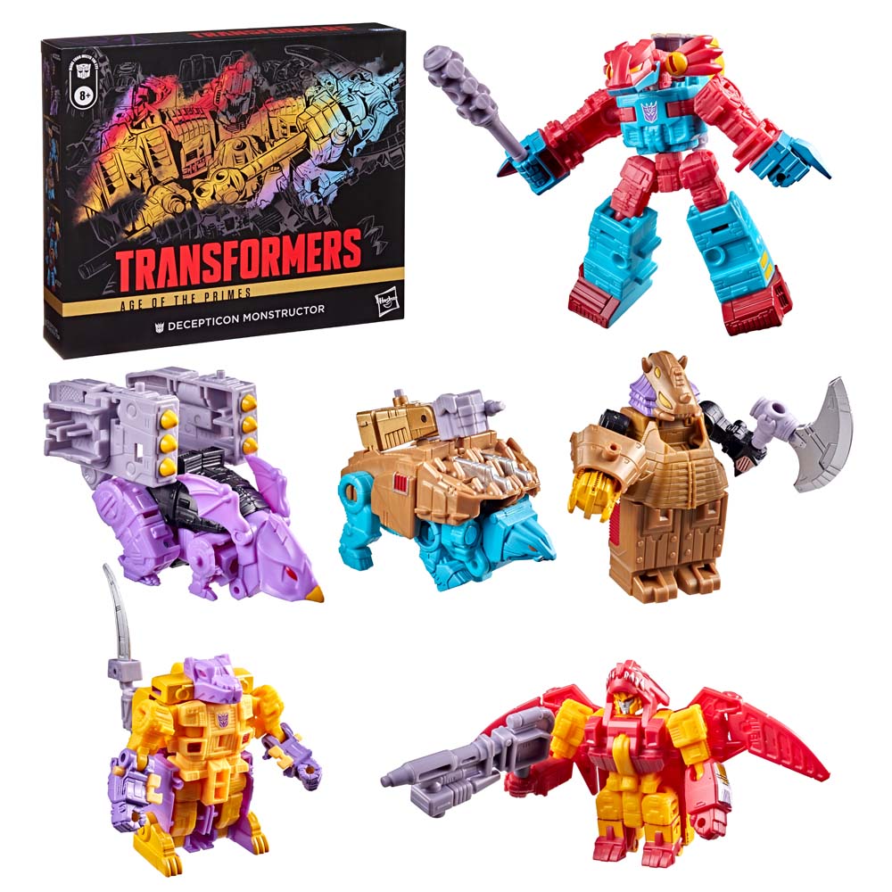 Transformers - Decepticon Monstructor Combiner Action Figure Set - Packshot 4