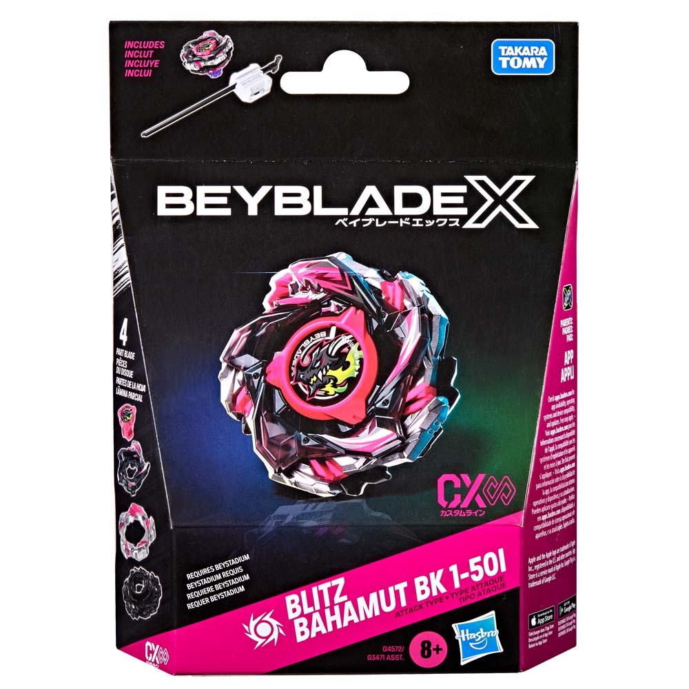 Beyblade X - Blitz Bahamut BK 1-50I CX Infinity Starter Pack Set - Packshot 5