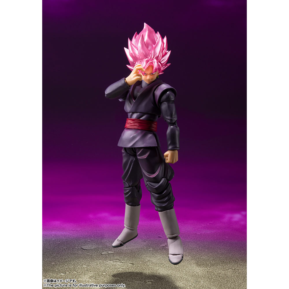 Dragon Ball Super - Goku Black Super Saiyan Rose S.H.Figuarts Action Figure - Packshot 6