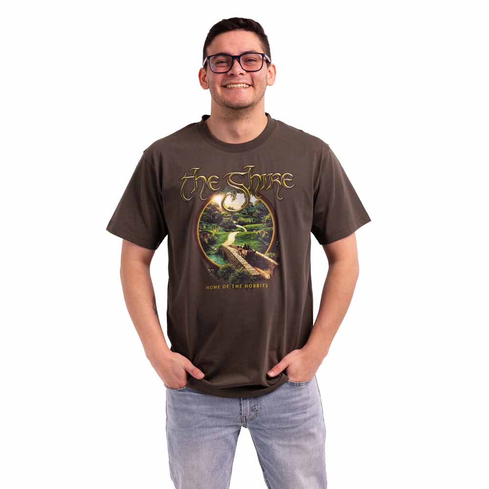 The Lord of the Rings - The Shire Home of the Hobbits T-Shirt - Packshot 2