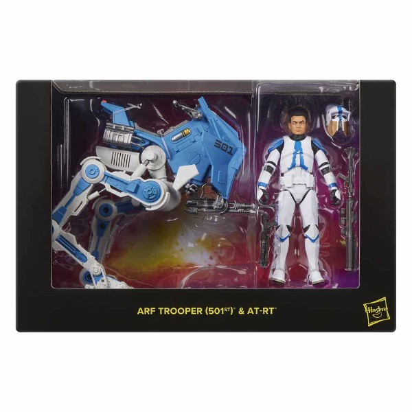Star Wars - The Black Series - ARF Trooper (501st) & AT-RT Action Figure Set - Packshot 3