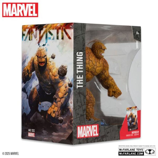 Marvel - Fantastic Four - The Thing (Fantastic Four #642) 1:10 Scale Statue with Scene - Packshot 5