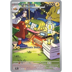 Pokemon - TCG - SV05: Temporal Forces - Charjabug Holofoil 169/162 - NM/M