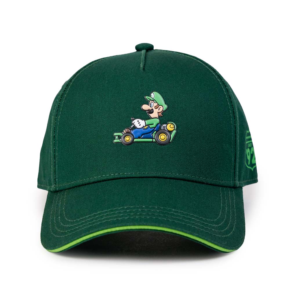 Nintendo - Mario Kart Racing Luigi Curved Brim Cap - Packshot 2