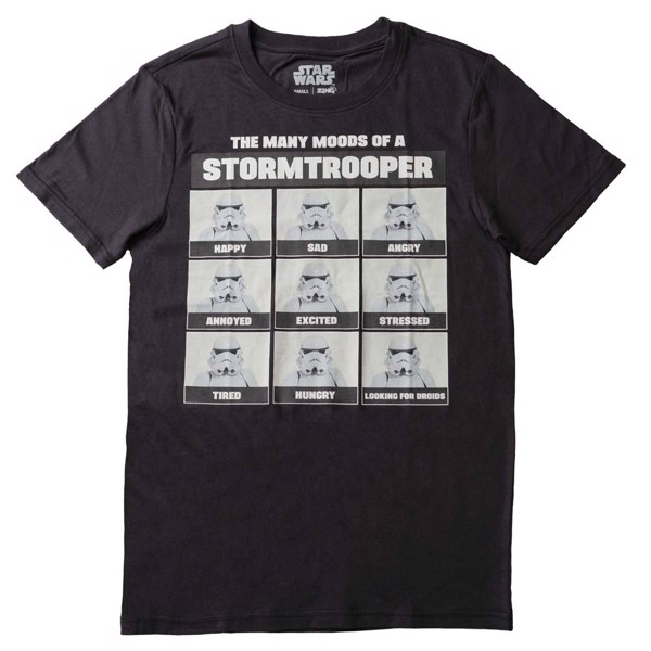 thumbnail image 2 of Star Wars Stormtrooper Kiss T-Shirt - Inspired Black Tee (9419) - Gildan Softstyle 2 of 2
