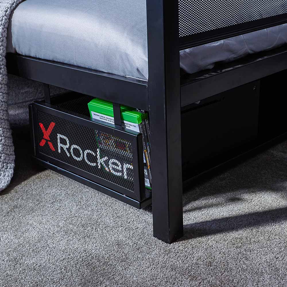 X Rocker Basecamp Double TV Vesa Mount Bed - Black - Packshot 4