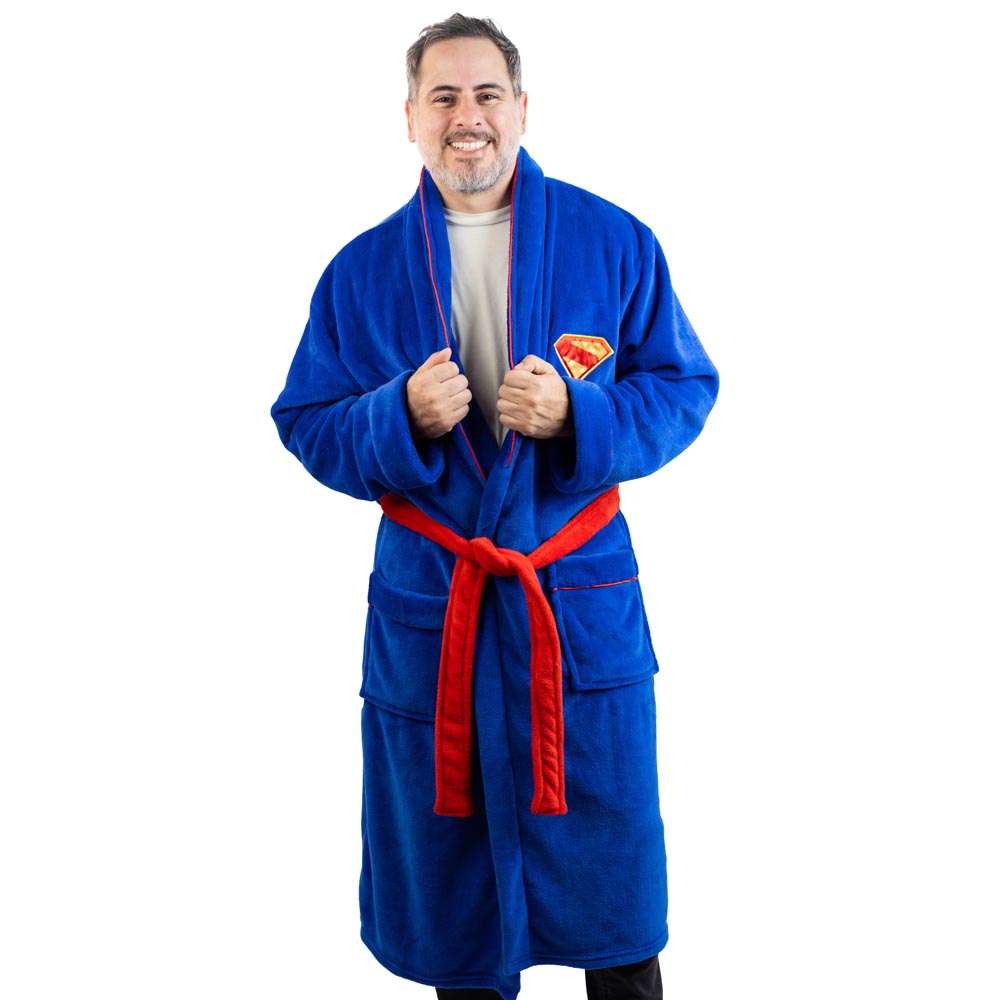 DC Comics - Superman Shield Robe - Clothing - EB Games Australia