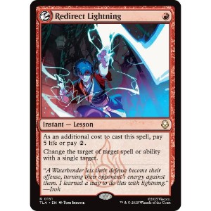 Magic: The Gathering - TCG - Avatar: The Last Airbender - Redirect Lightning Normal 151 - NM/M