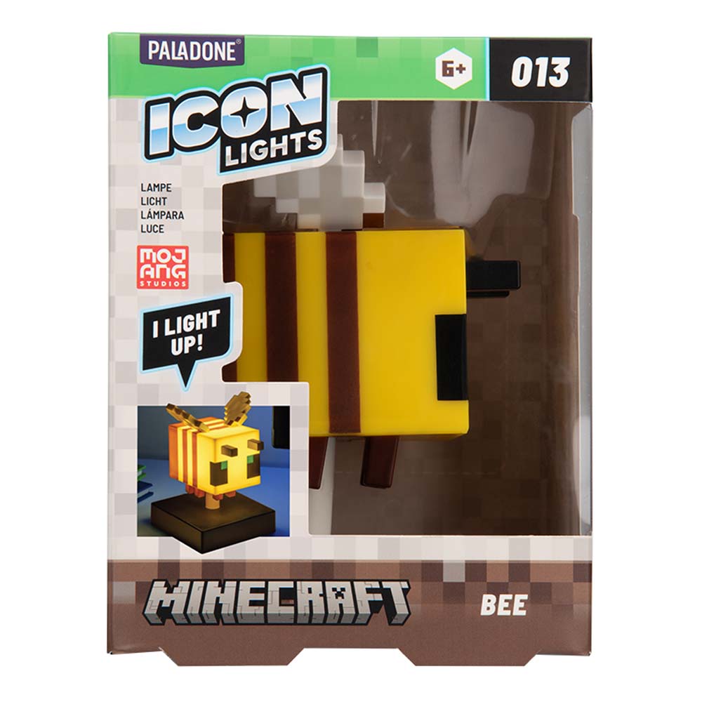 Minecraft - Bee Icon Lamp - Packshot 5