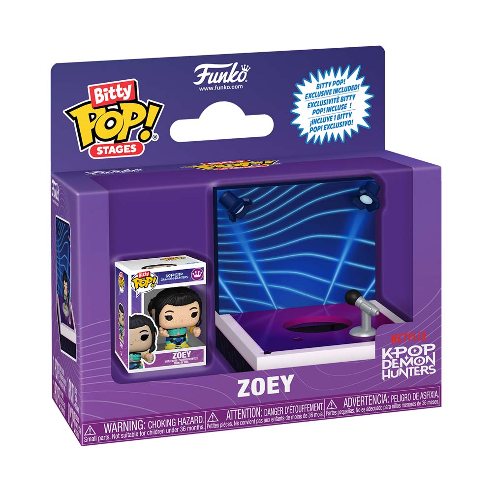 Netflix - KPop Demon Hunters - Zoey (How It’s Done) Bitty Pop! Stage - Packshot 5