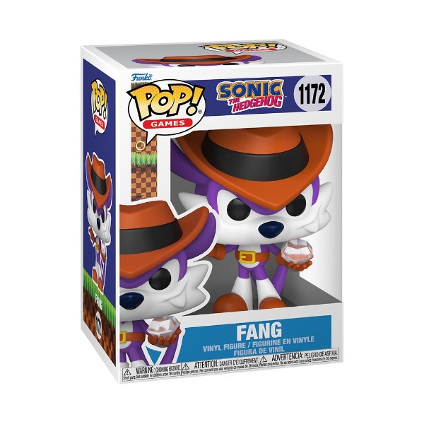 Sonic the Hedgehog - Fang the Hunter Pop! Vinyl Figure - Packshot 2