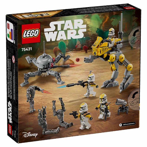 Star Wars LEGO 327th Star Corps Clone Troopers™ Battle Pack