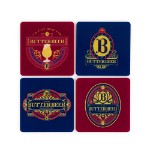 Harry Potter 25th Anniversary - Butterbeer Coasters 4-Pack - Packshot 3