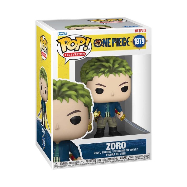 Netflix - One Piece - Zoro Pop! Vinyl Figure - Toys and