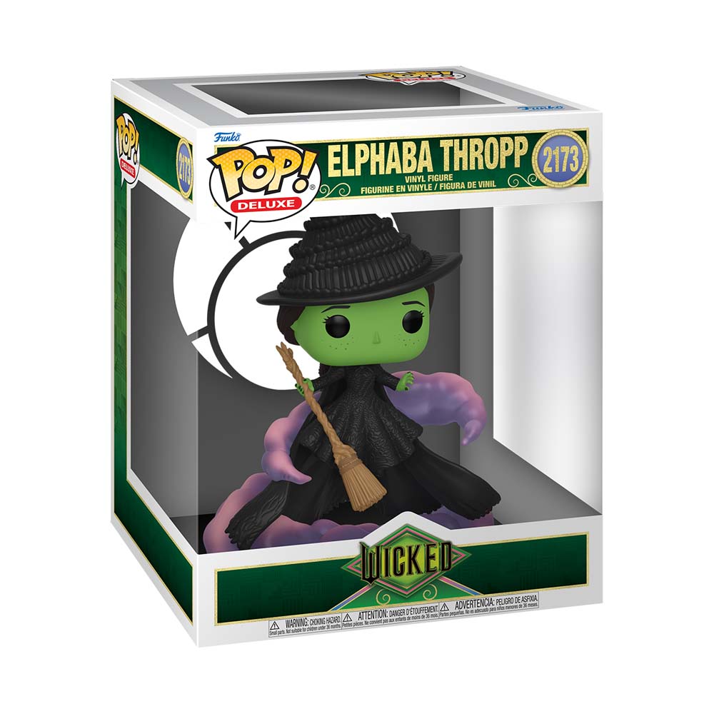Wicked - Elphaba Thropp Deluxe Pop! Ride Vinyl Figure - Packshot 2