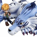 Digimon - Garurumon & Yamato Ishida G.E.M. Series Statue - Packshot 6