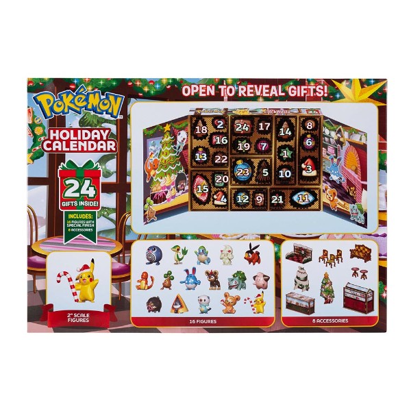 collectible 2025 pokemon trading card games holiday calendar Amazon.com: Pokémon TCG: Holiday Calendar (8 Foil Promo Cards, 5 Booster  Packs & More) : Toys & Games main image 0