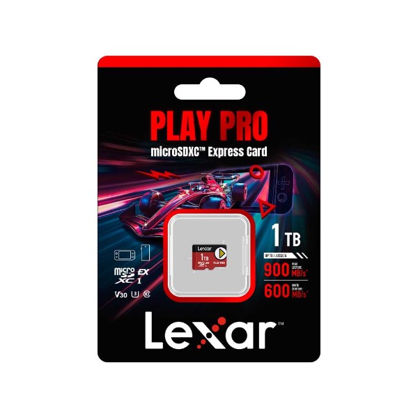 Lexar - PLAY PRO Micro SD Express for Nintendo Switch 2 - 1TB - Packshot 1