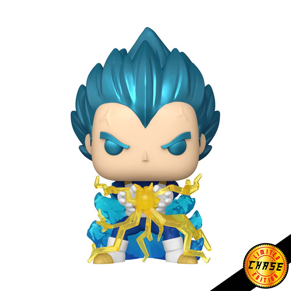 Dragon Ball Z - SSGSS Vegeta (Final Flash) (Glow) Pop! Vinyl Figure - Packshot 4